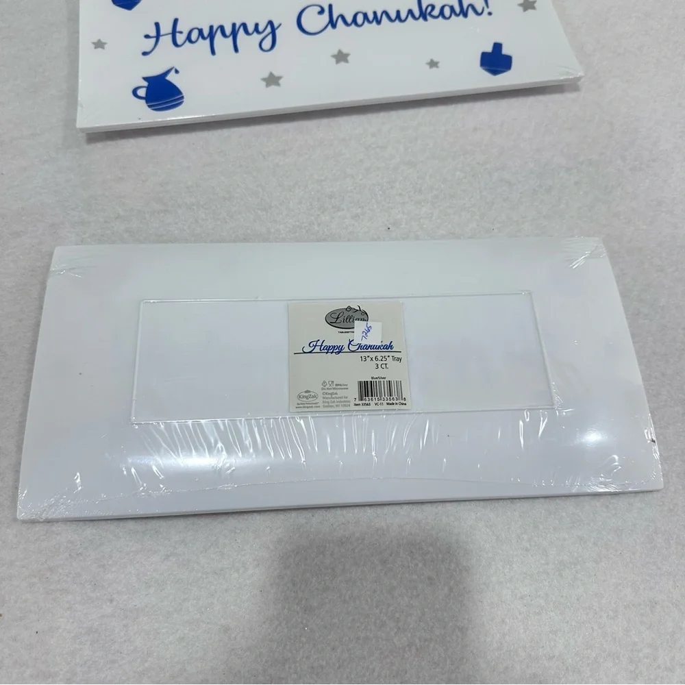 Home Party Supplies Happy Chanukah Set - Blue and White